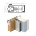 Raven RP24 adjustable 'door stop' style seal (Double Doorset) | Stormflame