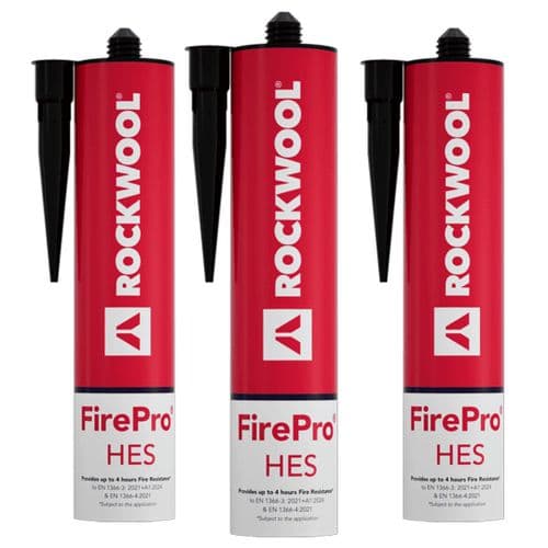 ROCKWOOL FirePro® HES High Expansion Sealant (Pack of 25 - 310ml Cartridge)