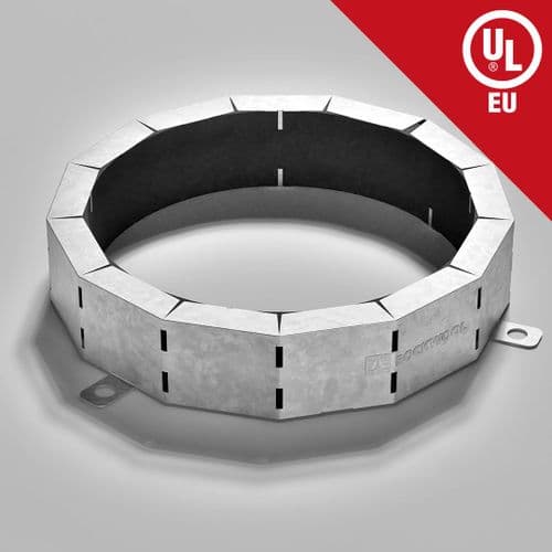 ROCKWOOL FirePro® Pipe Collars (40mm - 160mm)
