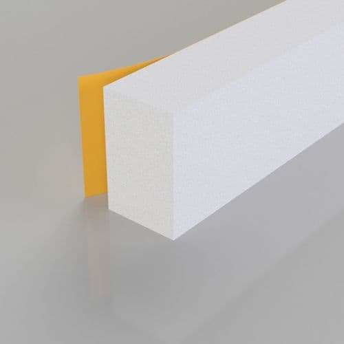 Self Adhesive Extra Thick Foam Seals (White 3.5 metre)