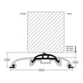 Threshold Sill SG100 (Aluminium 1828mm) | Shop At Stormflame