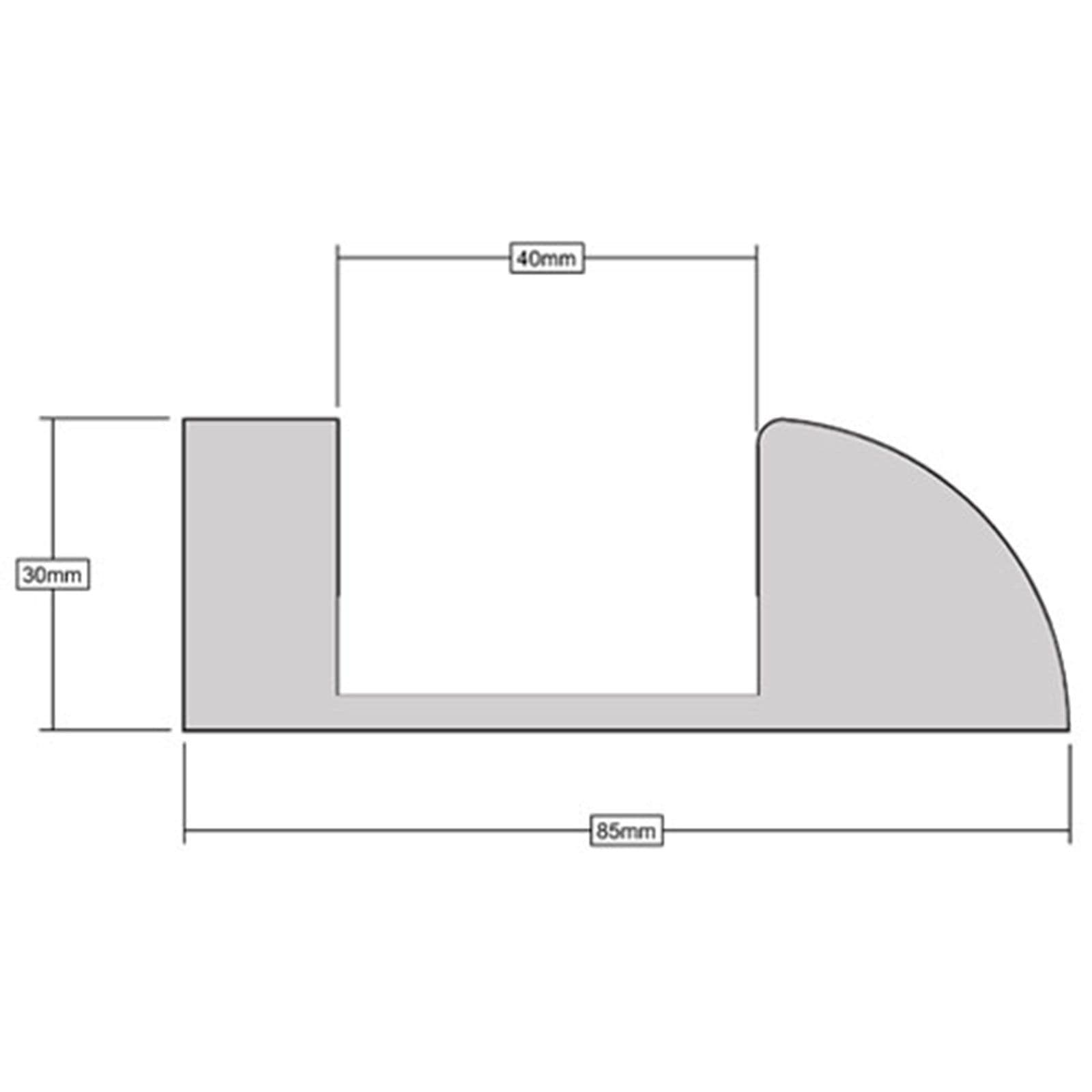 Under Door Foam Seals (White) Buy At Stormflame