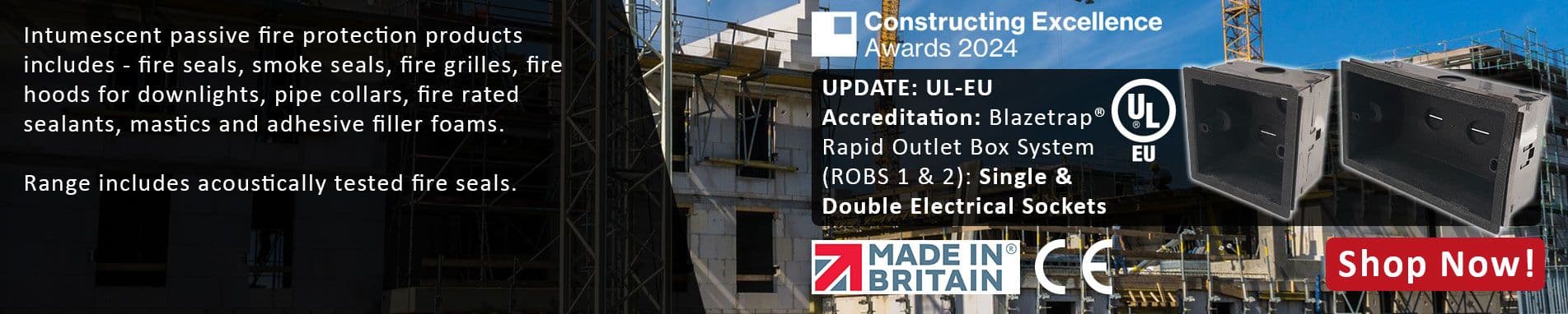 Stormflame - Update Blazetrap® Rapid Outlet Box System (ROBS 1 & 2) UL-EU Report