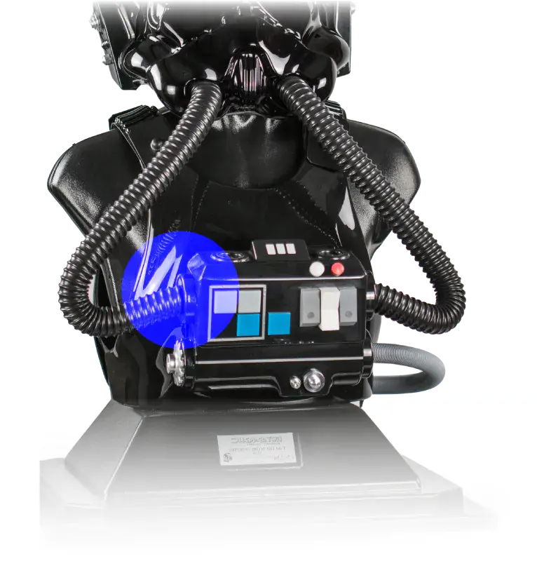 特撮 Star Wars - Classics Bust: TIE Fighter Pilot Gentle Giant Star Wars Tie Fighter Pilot Black 3 Variant
