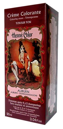 Auburn Henne Henna Liquid Hair Dye Colouring Cream | World's End Natural Products