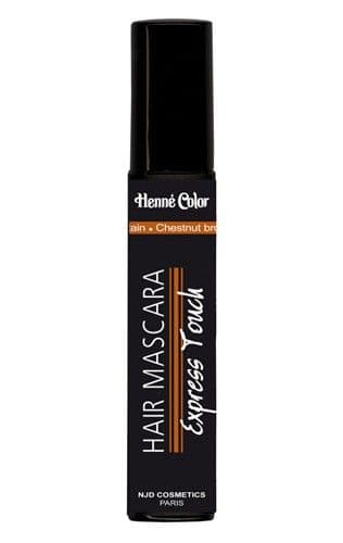 Chestnut Brown Henna Hair Mascara Express Touch | World's End Natural Products