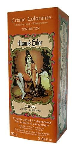 Copper Henne Henna Liquid Hair Dye Colouring Cream | World's End Natural Products