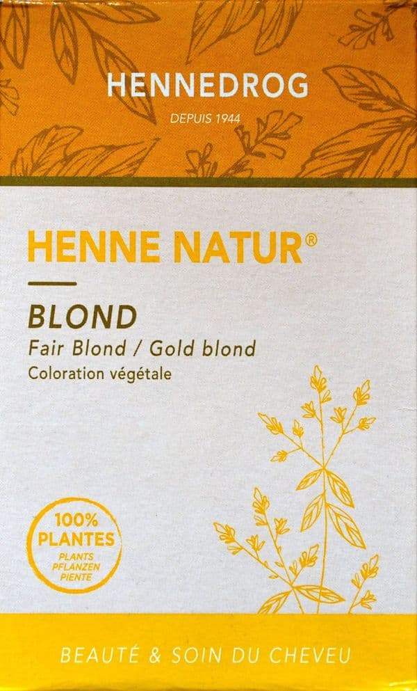 Gold Blonde Henne Henna Hair Dye | World's End Natural Products