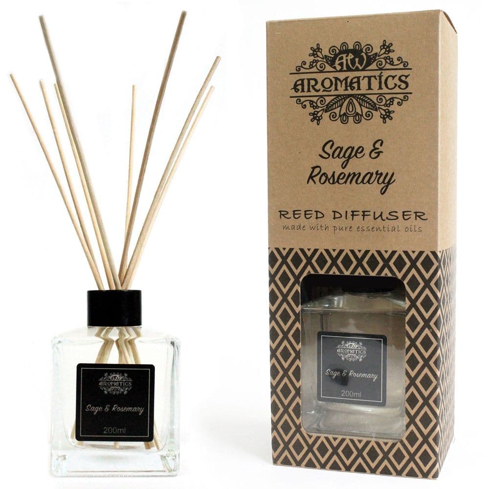 Pure Essential Oils Reed Diffuser 200ml in 12 Fragrances