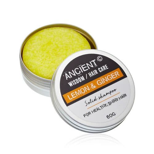 Solid Shampoo - Lemon & Ginger 60g
