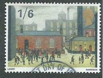 1967 1/-6d 'BRITISH PAINTINGS (1ST SERIES) ' FINE USED