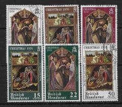 1970 (SET) 'CHRISTMAS' (6v) FINE USED