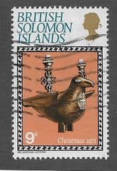 1971 9c 'CHRISTMAS' FINE USED