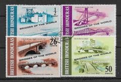 1971 (SET) 'BRIDGES OF THE WORLD ' (4v) FINE USED