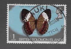 1972 1c 'RUSTIC BUTTERFLY' FINE USED