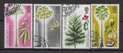 1972 (SET) 'HARDWOOD TREES' (4v) FINE USED