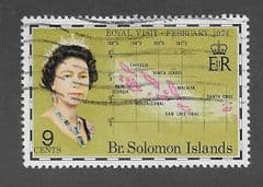 1974 9c 'ROYAL VISIT' FINE USED