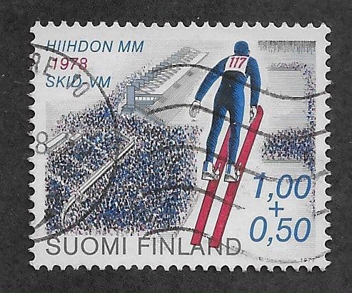 1977 1m 0 50m WORLD SKI CHAMPIONSHIPS FINE USED