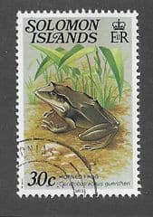 1979 30c 'HORNED FROG' FINE USED