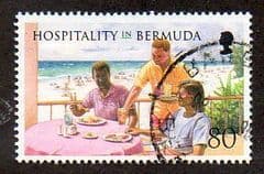 1998  80c  'HOSPITALITY IN BERMUDA' FINE USED