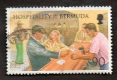 1998  90c  'HOSPITALITY IN BERMUDA'  FINE USED