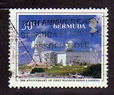1999 30c '50TH ANN OF MANNED MOON LANDING' FINE USED