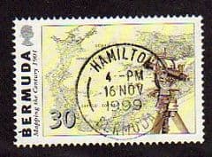 1999  30c  'CENT OF FIRST DIGITAL MAP'  FINE USED