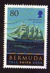2000 80c 'TALLSHIPS'  FINE USED