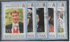2000 (SET) 'ROYAL BIRTHDAYS' (5v) FINE USED