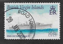 2001 50c 'HMS DUNDEE 1934-35' FINE USED