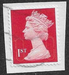 2013 1ST (S/A) 'ROYAL MAIL RED ' (MBIL M13L)  MACHIN FORGERY  FINE USED