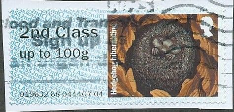 2016 '2ND CLASS ' HEDGEHOG' FINE USED