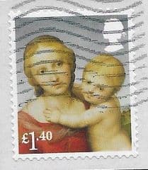 2017 £1.40 (S/A) 'CHRISTMAS - MARY AND CHILD' FINE USED