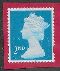 2019 2ND (S/A) 'BRIGHT BLUE' (MTIL M19L) MACHIN (FORGERY)  FINE USED