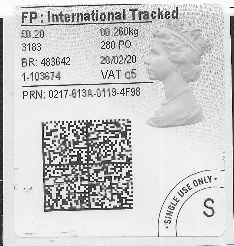 2020 FP INTERNATIONAL TRACKED o5 TYPE 4b HORIZON LABEL