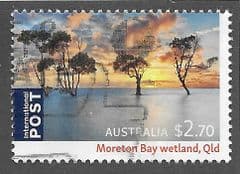 2021 $2.70 'RAMSAR - MORETON BAY WETLAND' FINE USED