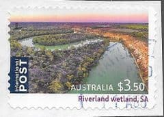 2021 $3.50 (S/A) 'RAMSAR - RIVERSIDE WETLAND' FINE USED