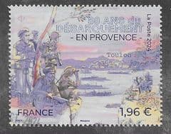 2024 196c '80TH ANN OF ALLIED LANDINGS IN PROVENCE'  FINE USED
