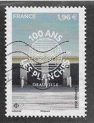 2024 196c 'CENT OF DEAUVILLE BROADWALK'  FINE USED