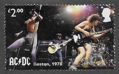 2025 £2.00 'AC/DC - BOSTON 1978' FINE USED