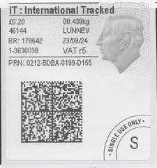 2025 'IT: INTERNATIONAL TRACKED' ( r5) 'KING CHARLES III - TYPE 4b