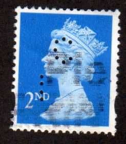 2ND CLASS 'BRIGHT BLUE (CB)' (C.I) FINE USED