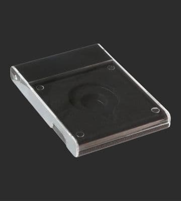 42mm  Black Front  Medal Box  Plastic  Self Standing- D42C