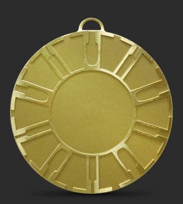 50mm Brass Faceted Medal Multi-Sport 2582