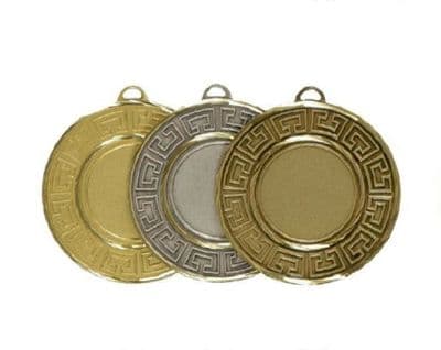 50mm Brass Faceted Medal Multi-Sport 5555-50