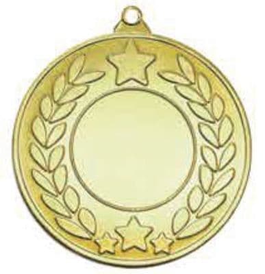 50mm Star Wreath Medal Multi-Sport 59.38.050.g