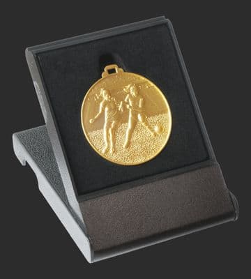 52mm  Clear Front  Medal Box  Plastic  Self Standing- D52