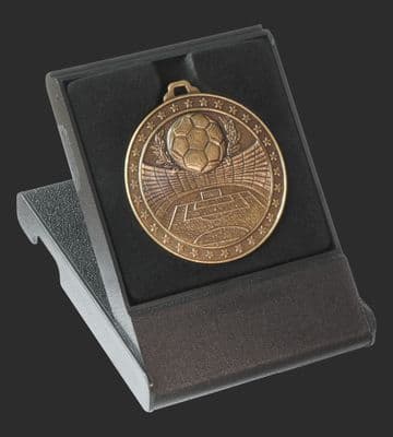 60mm  Clear Front  Medal Box  Plastic  Self Standing- D60