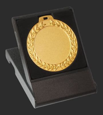 70mm  Clear Front  Medal Box  Plastic  Self Standing- D70