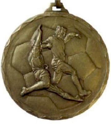 ANTIQUE SILVER 52mm Player 176 Medal